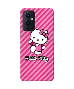 Hello kitty pink Oneplus 9 Back Cover