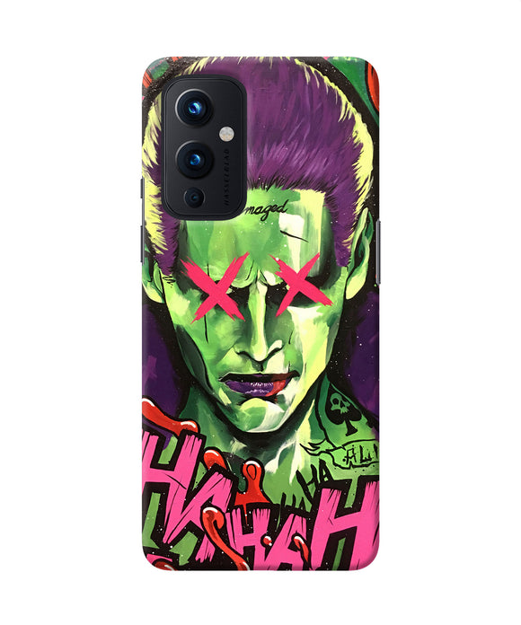 Damaged joker anim Oneplus 9 Back Cover