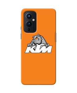 KTM dog logo Oneplus 9 Back Cover