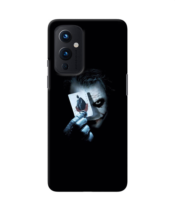 Joker dark knight card Oneplus 9 Back Cover