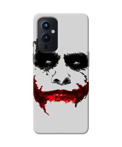 Joker dark knight red smile Oneplus 9 Back Cover