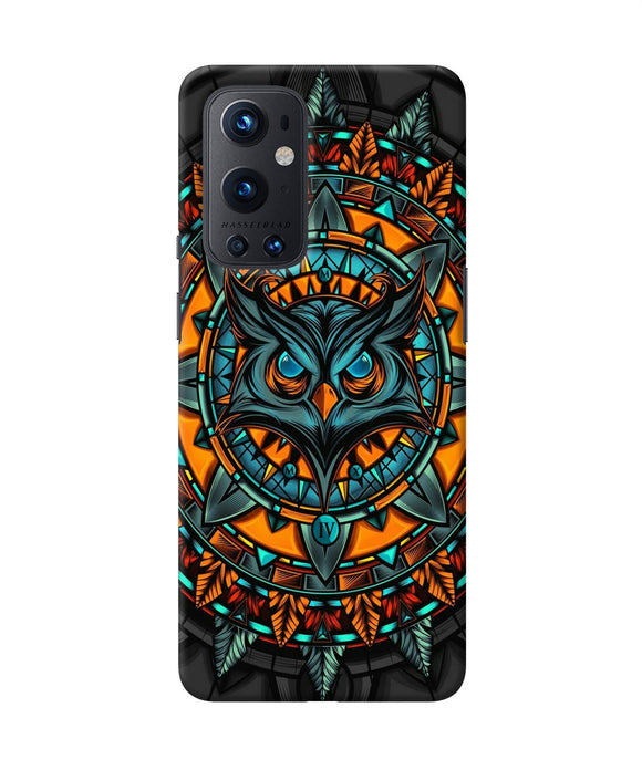Angry Owl Art Oneplus 9 Pro Back Cover