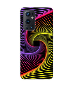 Colorful Strings Oneplus 9 Pro Back Cover