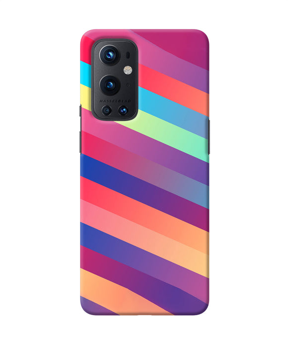 Stripes color Oneplus 9 Pro Back Cover