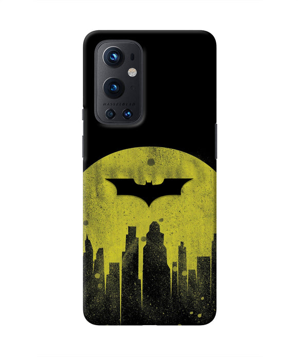 Batman Sunset Oneplus 9 Pro Real 4D Back Cover