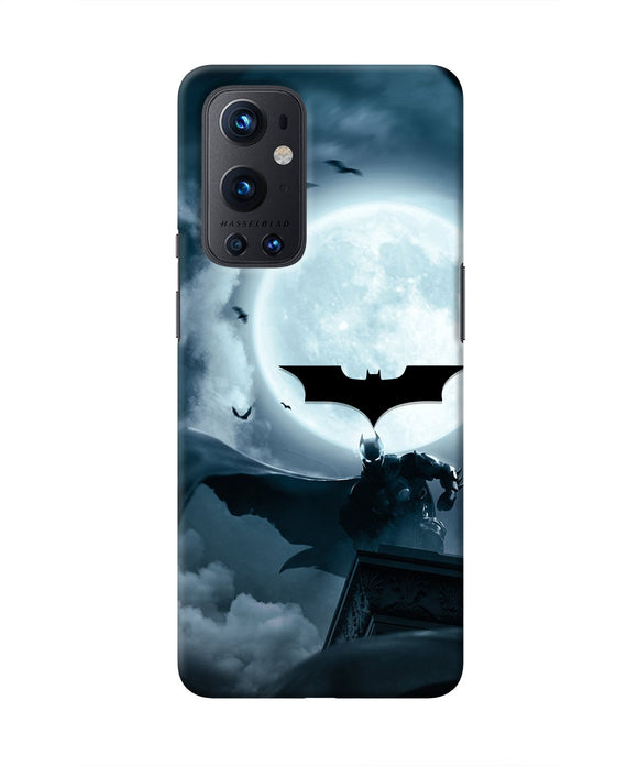 Batman Rises Oneplus 9 Pro Real 4D Back Cover