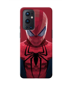 Spiderman Art Oneplus 9 Pro Real 4D Back Cover