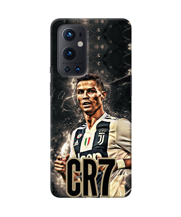 CR7 Dark Oneplus 9 Pro Real 4D Back Cover