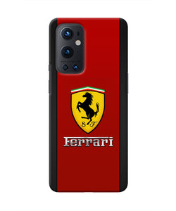 Ferrari Abstract Oneplus 9 Pro Real 4D Back Cover