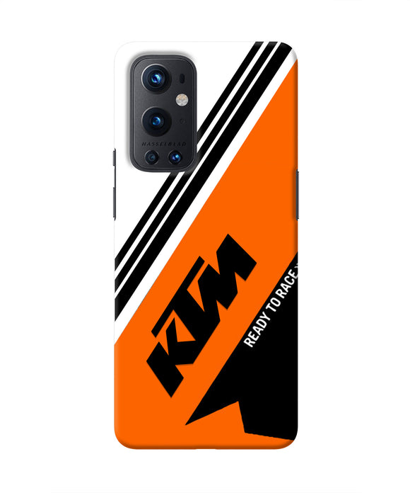 KTM Abstract Oneplus 9 Pro Real 4D Back Cover