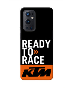 KTM Ready To Race Oneplus 9 Pro Real 4D Back Cover