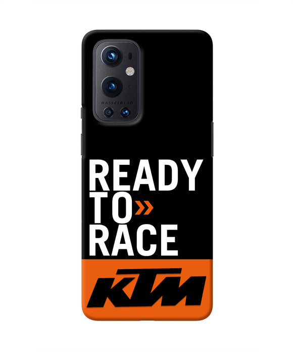 KTM Ready To Race Oneplus 9 Pro Real 4D Back Cover