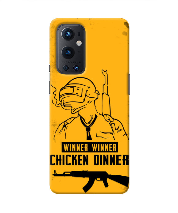 PUBG Chicken Dinner Oneplus 9 Pro Real 4D Back Cover