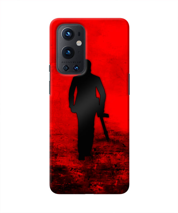 Rocky Bhai with Gun Oneplus 9 Pro Real 4D Back Cover