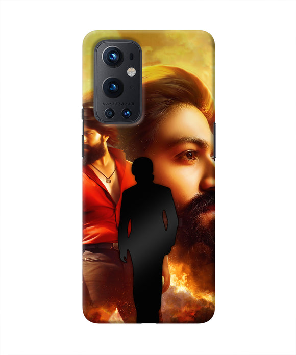 Rocky Bhai Walk Oneplus 9 Pro Real 4D Back Cover