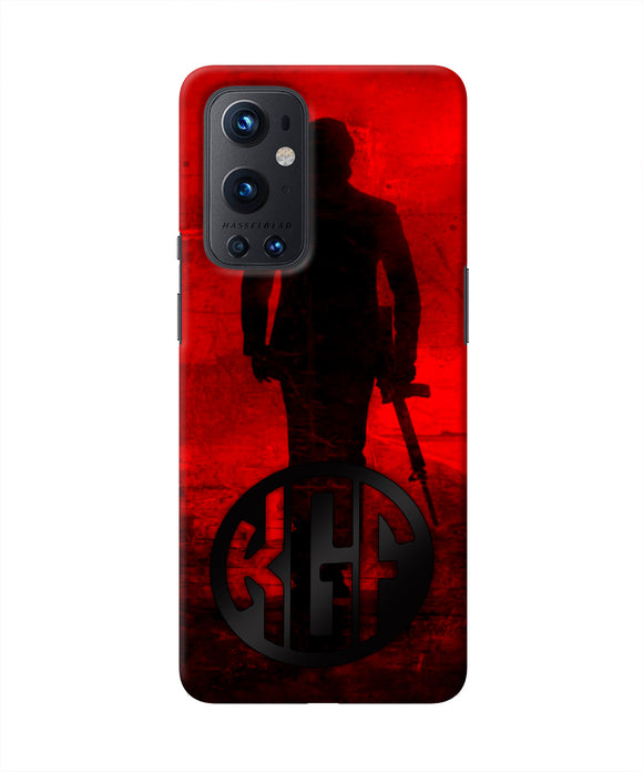 Rocky Bhai K G F Chapter 2 Logo Oneplus 9 Pro Real 4D Back Cover