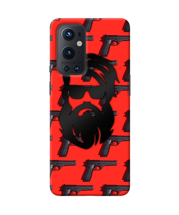Rocky Bhai Beard Look Oneplus 9 Pro Real 4D Back Cover
