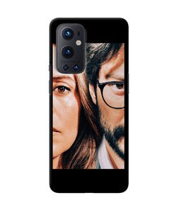 Money Heist Professor With Rachel Oneplus 9 Pro Back Cover