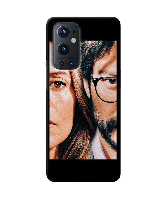 Money Heist Professor With Rachel Oneplus 9 Pro Back Cover