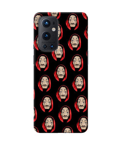 Money Heist Mask Oneplus 9 Pro Back Cover