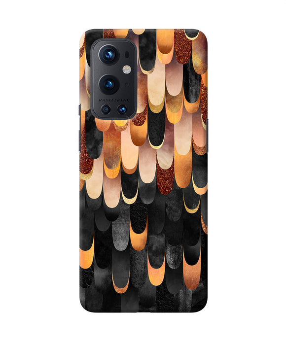 Abstract wooden rug Oneplus 9 Pro Back Cover