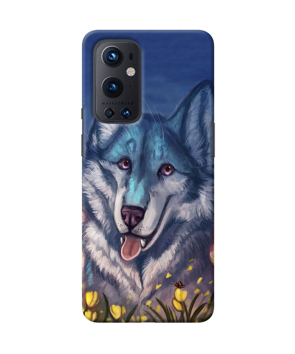 Cute wolf Oneplus 9 Pro Back Cover