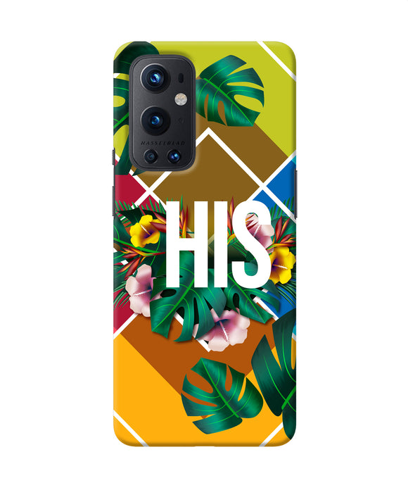His her one Oneplus 9 Pro Back Cover