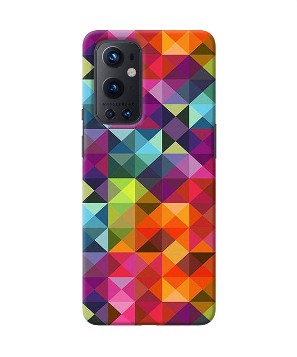 Abstract triangle pattern Oneplus 9 Pro Back Cover