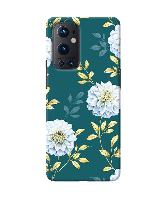Flower canvas Oneplus 9 Pro Back Cover