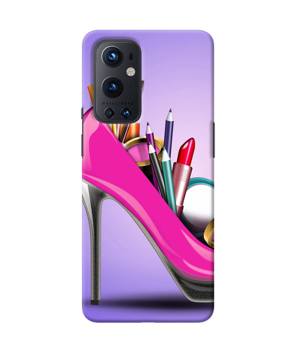 Makeup heel shoe Oneplus 9 Pro Back Cover