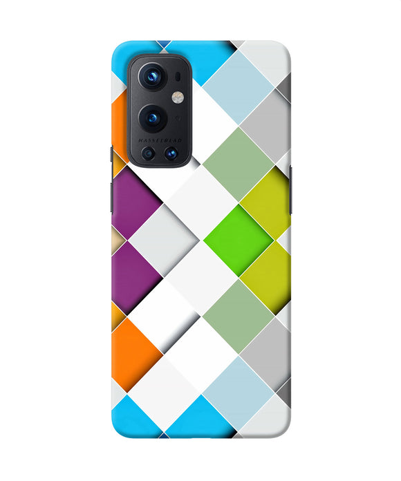 Abstract color box Oneplus 9 Pro Back Cover