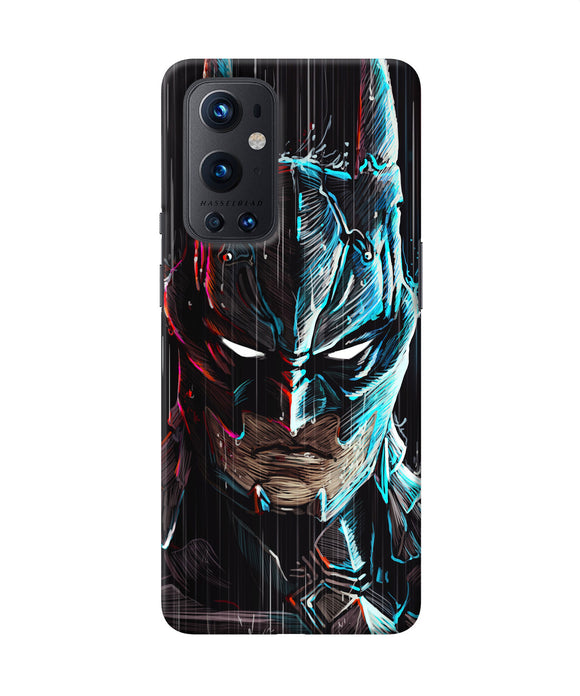 Batman face Oneplus 9 Pro Back Cover