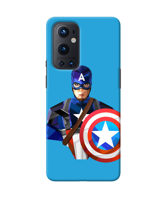 Captain america character Oneplus 9 Pro Back Cover
