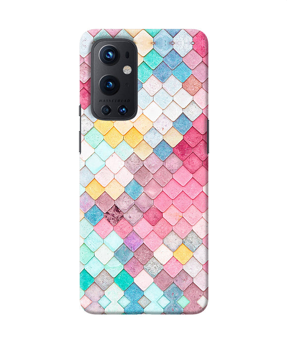Colorful fish skin Oneplus 9 Pro Back Cover