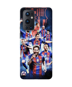 Messi FCB team Oneplus 9 Pro Back Cover