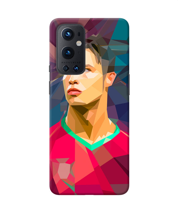 Abstract ronaldo Oneplus 9 Pro Back Cover