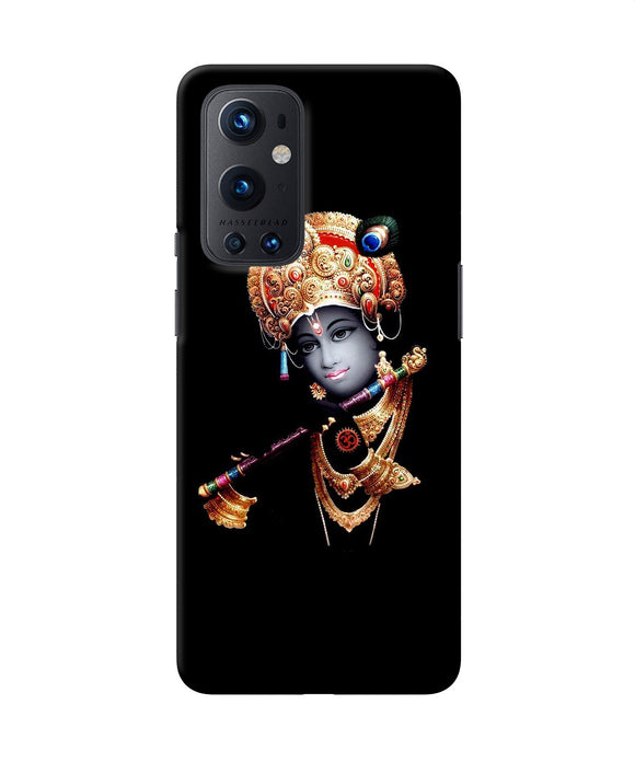 Lord krishna with fluet Oneplus 9 Pro Back Cover