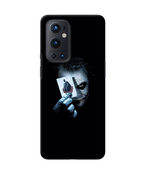 Joker dark knight card Oneplus 9 Pro Back Cover