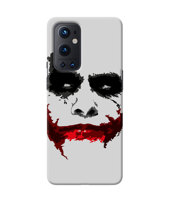 Joker dark knight red smile Oneplus 9 Pro Back Cover