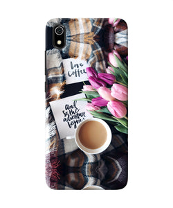 Love Coffee Quotes Redmi 7A Back Cover