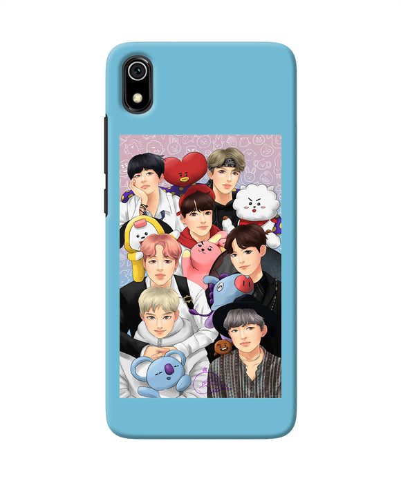 BTS with animals Redmi 7A Back Cover