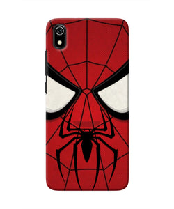 Spiderman Face Redmi 7A Real 4D Back Cover