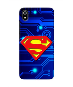 Superman Abstract Redmi 7A Real 4D Back Cover