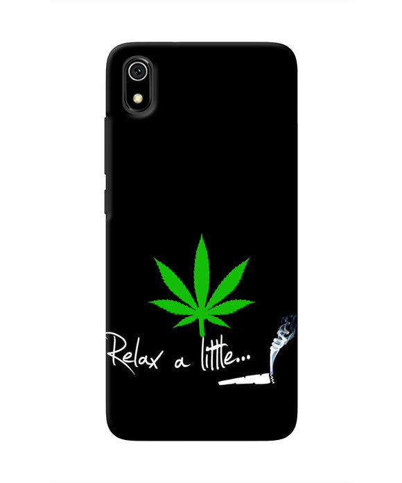 Weed Relax Quote Redmi 7A Real 4D Back Cover