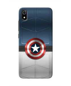 Captain America Suit Redmi 7A Real 4D Back Cover