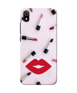 Lips Lipstick Shades Redmi 7A Real 4D Back Cover