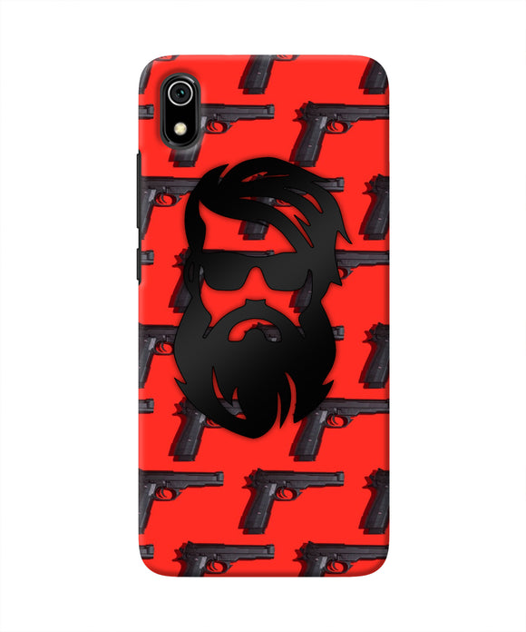 Rocky Bhai Beard Look Redmi 7A Real 4D Back Cover