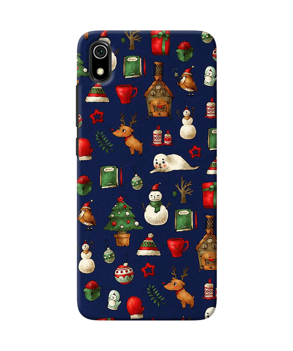 Canvas christmas print Redmi 7A Back Cover