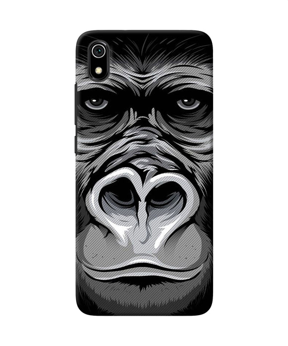 Black chimpanzee Redmi 7A Back Cover