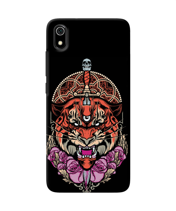 Abstract tiger Redmi 7A Back Cover